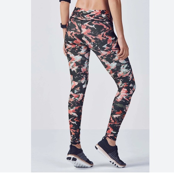 Fabletics Pants - < Fabletics Multi-Colored Athletic Leggings >